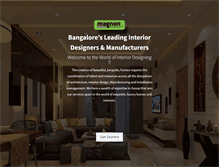 Tablet Screenshot of magnonindia.com